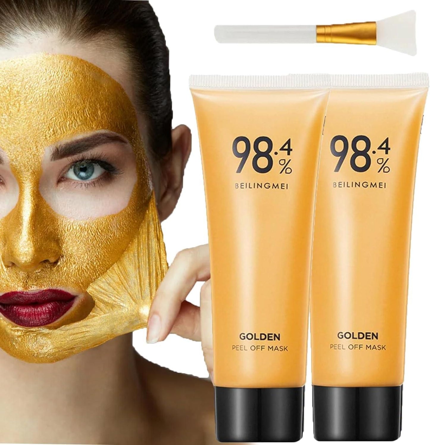 "Gold Peel-Off Face Mask ™ - Pack of 2"